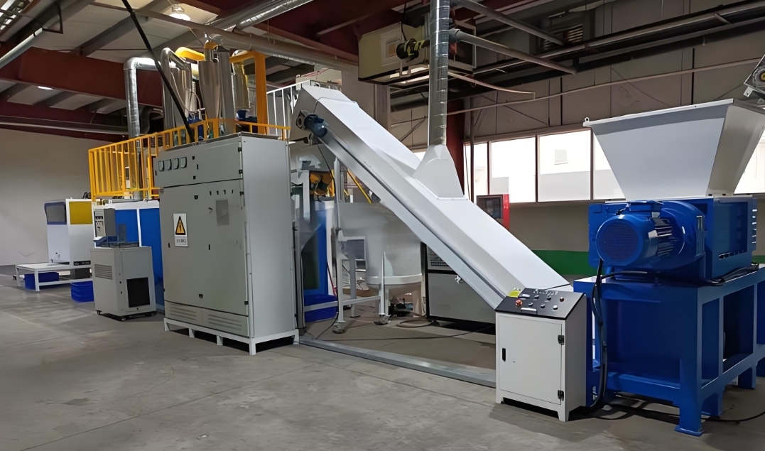 Recycling Equipment and Process for Single-Glass Waste Solar PV Panels by Jiangxi Mingxin
