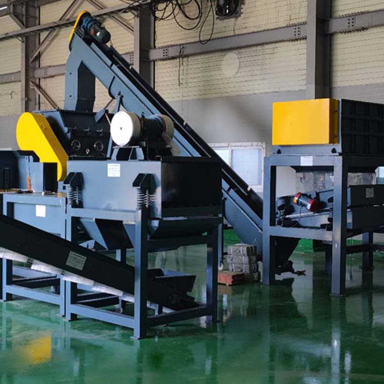 江西铭鑫韩国客户的电池回收线