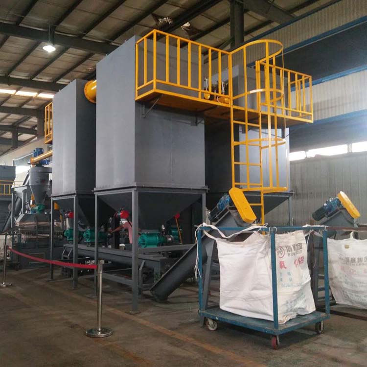 PCB recycling plant