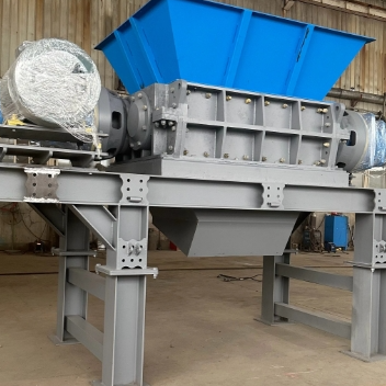 double shaft shredder